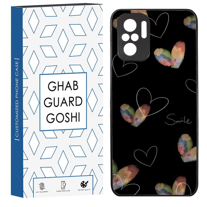 کاور قاب گارد گوشی طرح قلب کد TPU-262 مناسب برای گوشی موبایل شیائومی Redmi Note 10 4g / Redmi Note 10s / Poco m5s