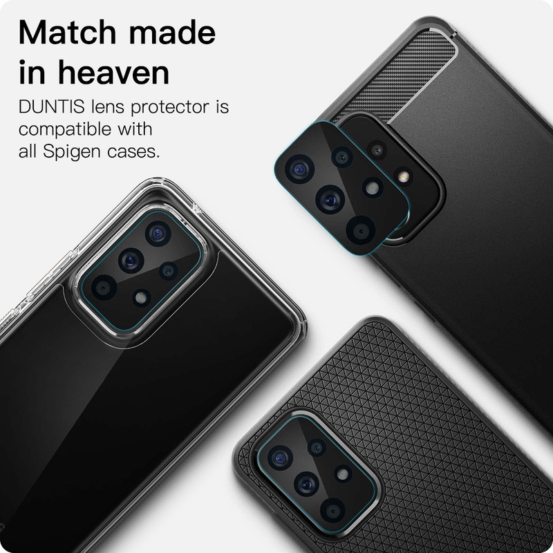 محافظ لنز دوربین بادیگارد مدل Blk مناسب برای گوشی موبایل سامسونگ Galaxy A53