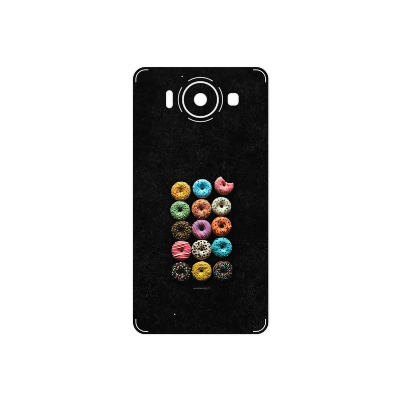 برچسب پوششی ماهوت مدل Doughnut مناسب برای گوشی موبایل مایکروسافت Lumia 950