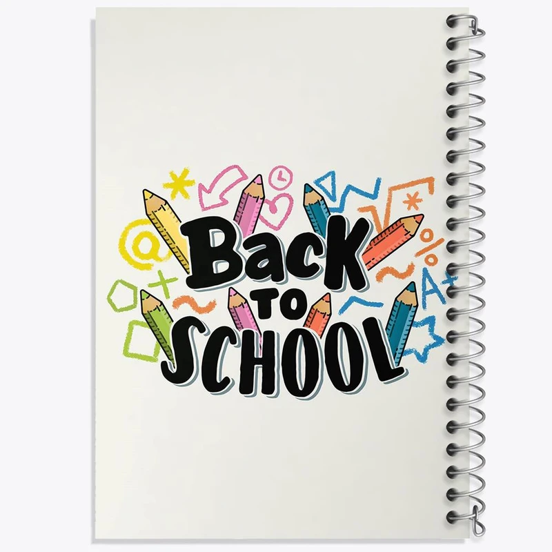 دفتر مشق 50 برگ خندالو مدل بازگشت به مدرسه کد 30039