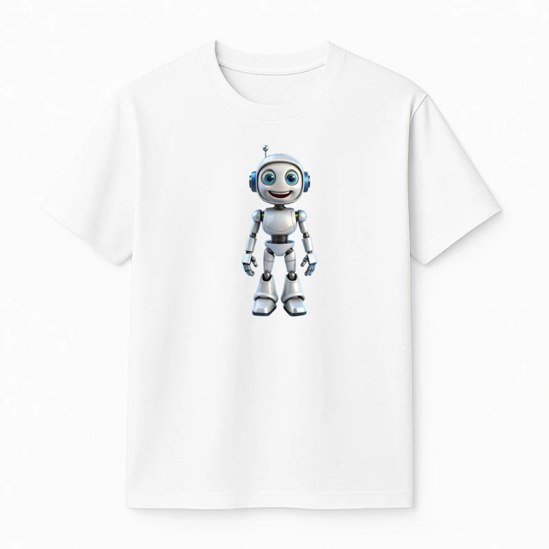 تی‌شرت آستین کوتاه پسرانه مدل رباتیک کد 02 