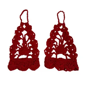 دستکش بافتنی زنانه مدل گیپور