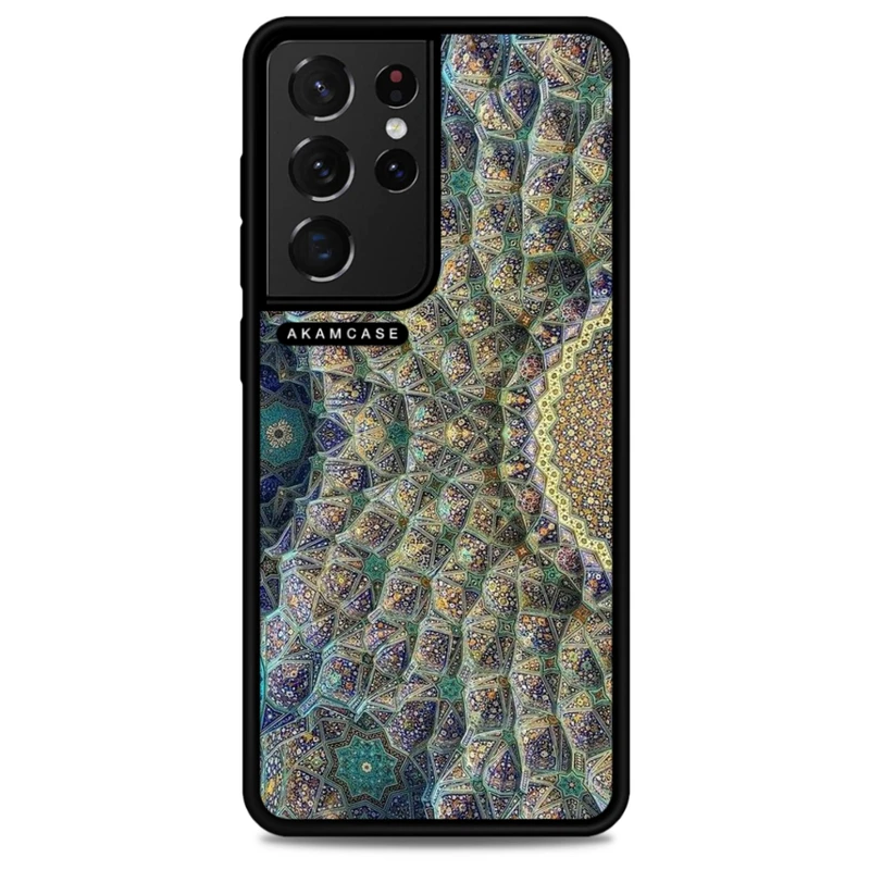 کاور آکام مدل AMC-WSGS21U-MOSAIC-5 مناسب برای گوشی موبایل سامسونگ Galaxy S21 Ultra
