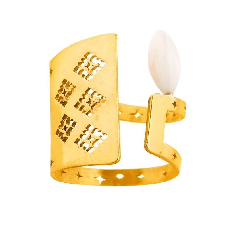 انگشتر زنانه گالری عزیزی مدل 14663