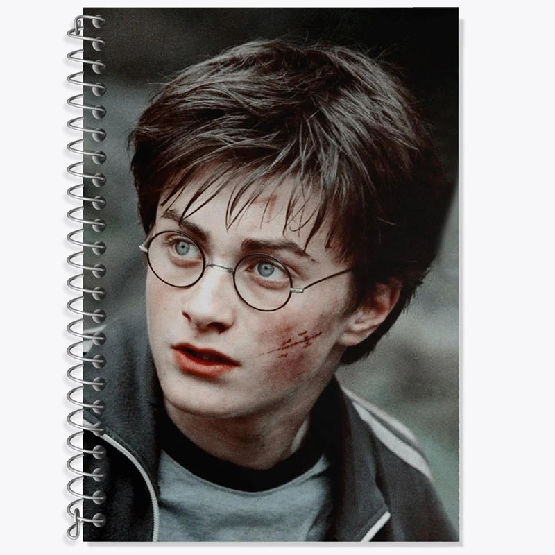 دفتر زبان 50 برگ خندالو مدل سه خط طرح هری پاتر Harry Potter کد 2687