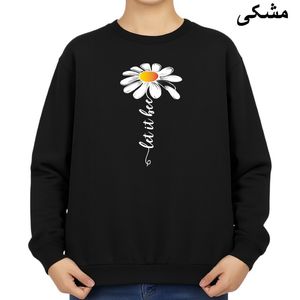 سویشرت زنانه مدل گل کد v3 