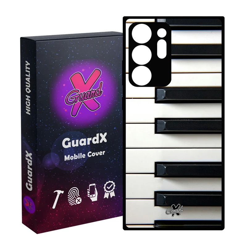 کاور گارد ایکس طرح Piano مدل Glass10101 مناسب برای گوشی موبایل سامسونگ Galaxy Note 20 Ultra