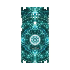 MAHOOT Mathematical Geometric Shape 4-FullSkin Cover Sticker for Xiaomi Redmi Note 9