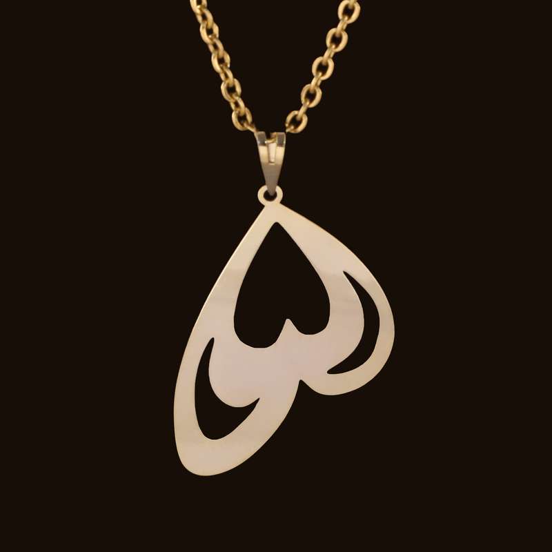 گردنبند نقره زنانه مدل h448