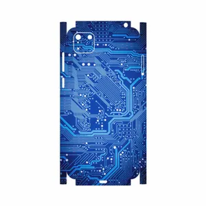 MAHOOT Blue Printed Circuit Board-FullSkin Cover Sticker for Huawei Y5p