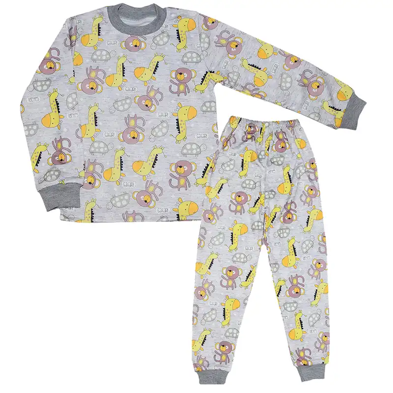 ست تی شرت و شلوار بچگانه دلنار گالری مدل زرافه