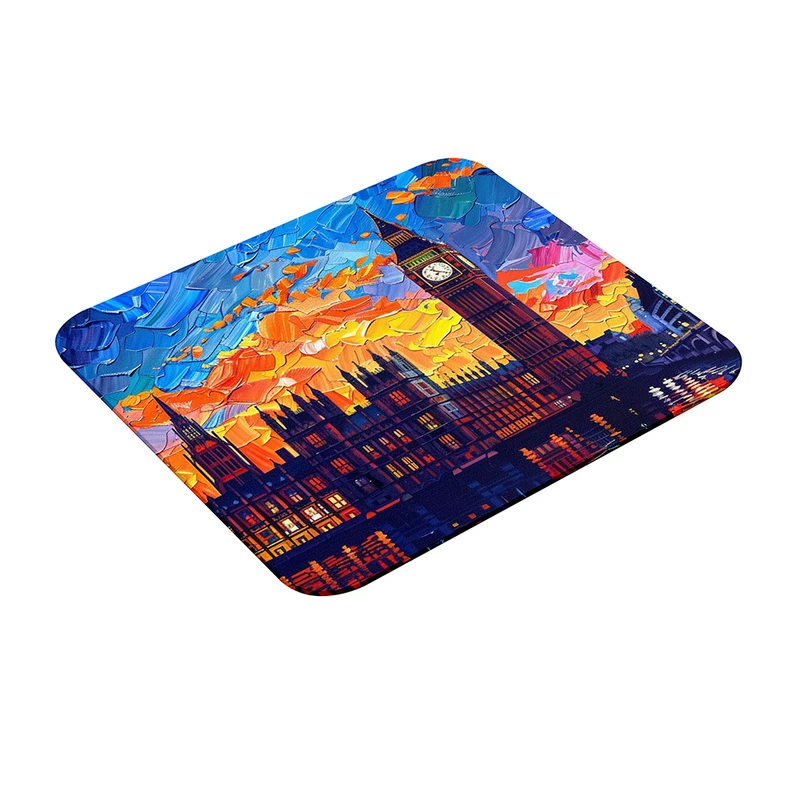 ماوس پد طرح  شب پر ستاره ونگوگ در لندن مدل The Starry Night کد 001