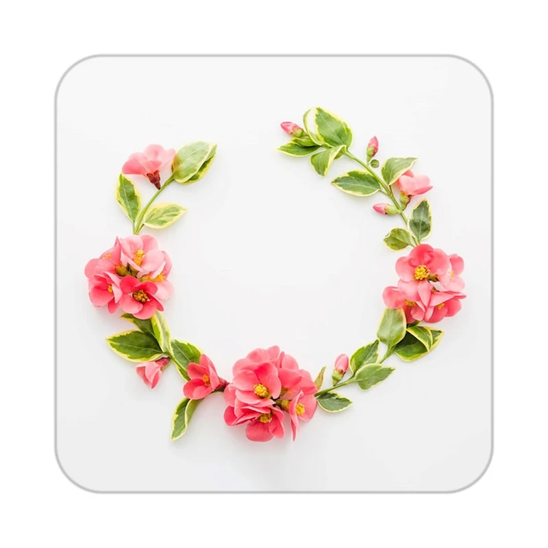 زیر لیوانی کاکتی طرح گل مدل mp19784