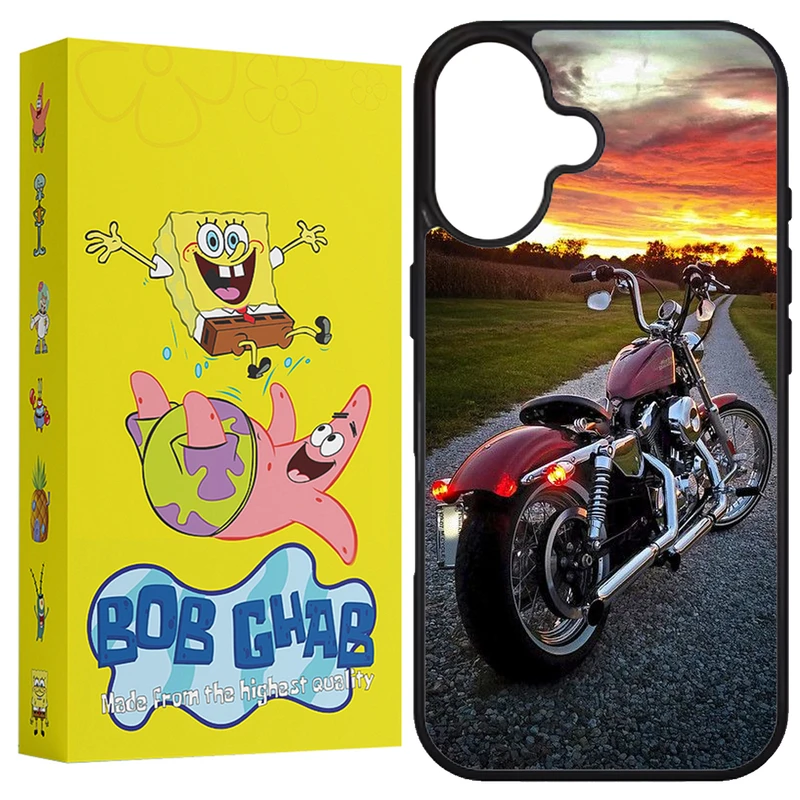 کاور باب قاب طرح موتور مدل B16PL مناسب برای گوشی موبایل اپل iPhone 16 Plus