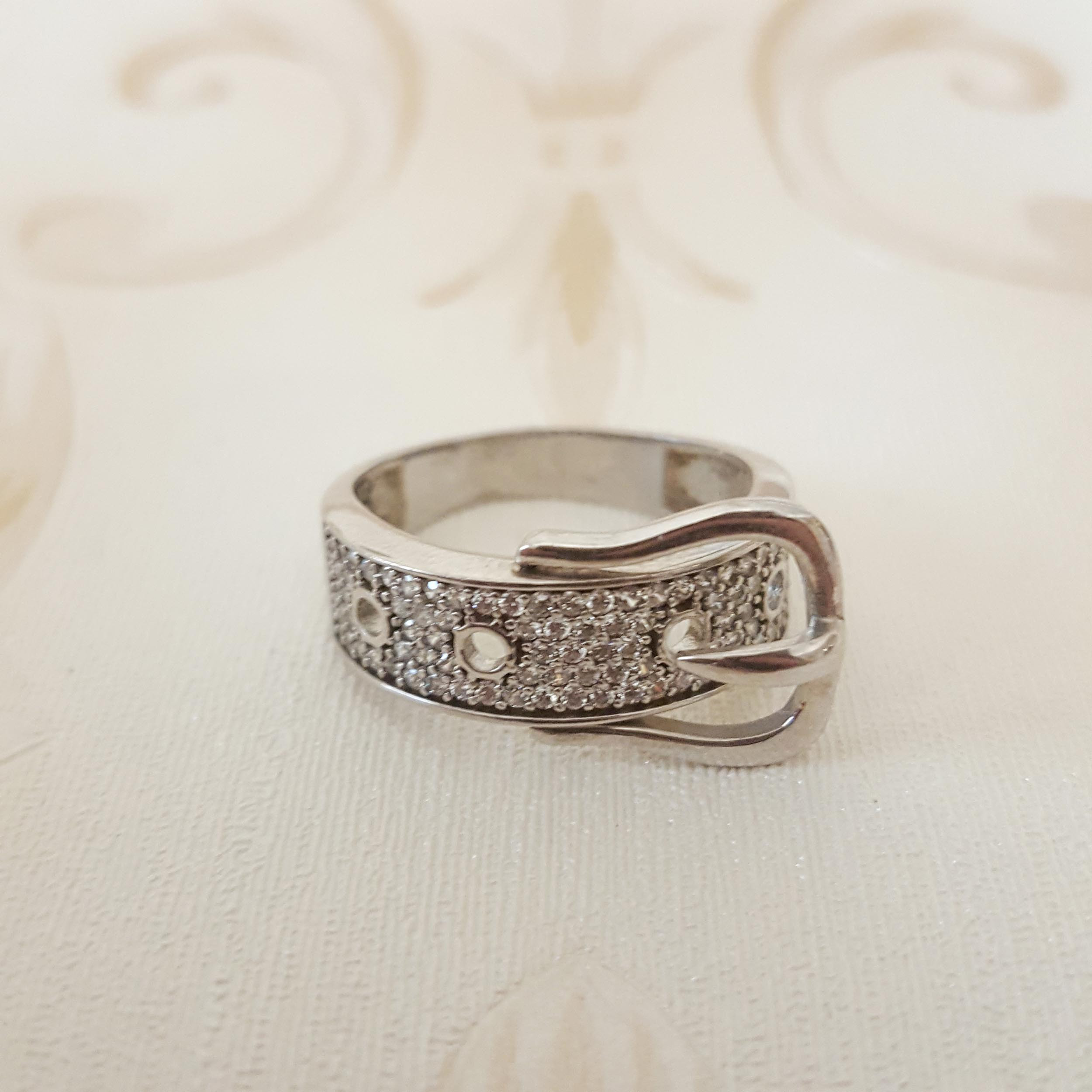 نیم ست نقره زنانه کد AMT_010