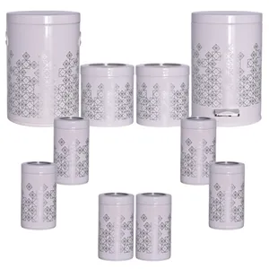 سرویس آشپزخانه 10 پارچه بهاز کالا  طرح لوزی کد 16290265