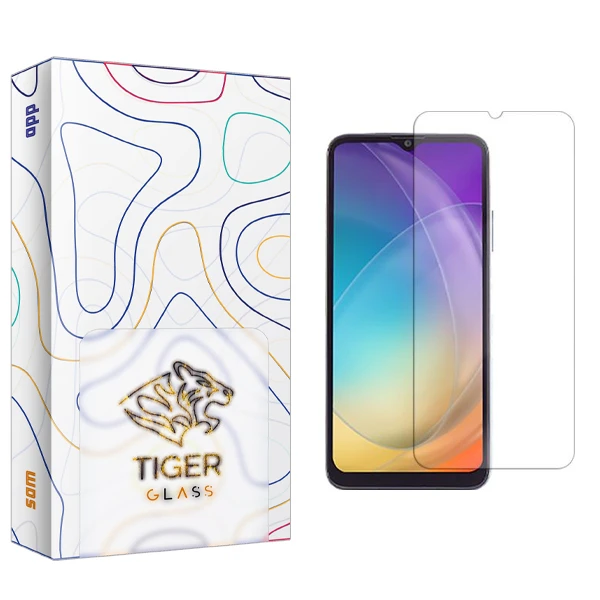 محافظ صفحه نمایش تایگر گلس مدل SAM مناسب برای گوشی موبایل وان پلاس X10 Plus