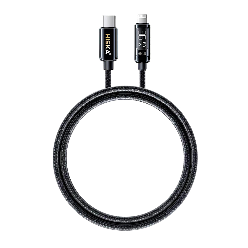 کابل تبدیل USB-C به لایتنینگ هیسکا مدل LX-14CI طول 1 متر