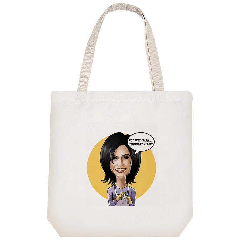 ساک خرید خندالو مدل مونیکا سریال فرندز کد 7937