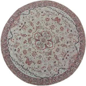 رومیزی خاتون مدل D411 گرد