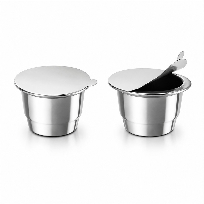 درب پوش کپسول قهوه قابل شارژ مدل Nespresso SU304 بسته 100 عددی