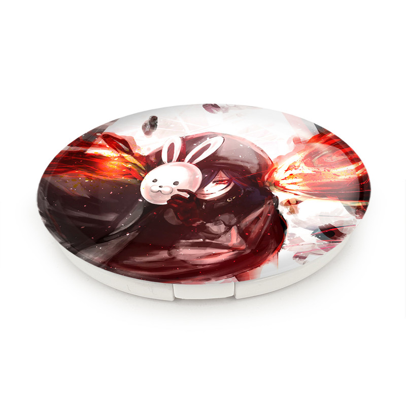 آینه جیبی خندالو طرح توکا کریشیما انیمه توکیو غول Tokyo Ghoul مدل تاشو کد 11914 آینه جیبی خندالو طرح توکا کریشیما انیمه توکیو غول Tokyo Ghoul مدل تاشو کد 11914