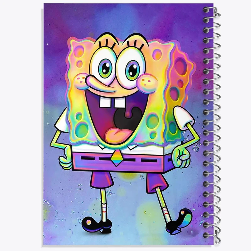 دفتر نت موسیقی 50 برگ خندالو مدل باب اسفنجی کد 24706