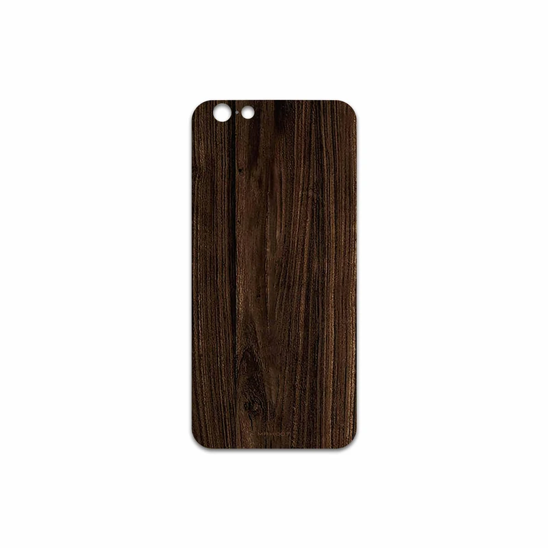 برچسب پوششی ماهوت مدل Dark Walnut Wood مناسب برای گوشی موبایل اپل iPhone 6s