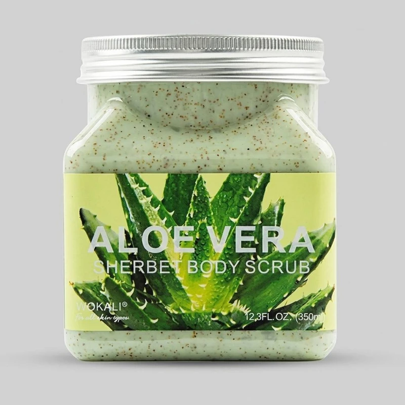 اسکراب لایه بردار پوست وکالی مدل Aloevera حجم 350 میلی لیتر
