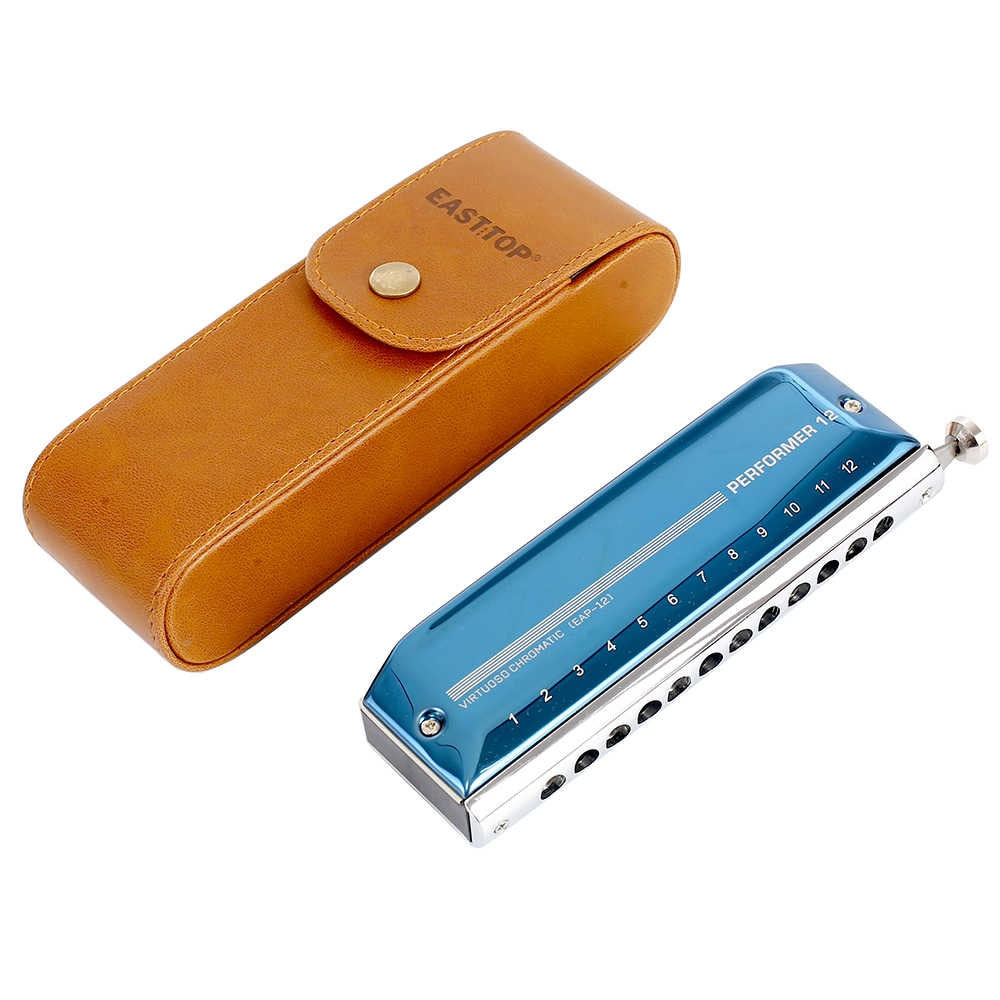 ساز دهنی کروماتیک ایستاپ مدل EAP-12 BLUE
