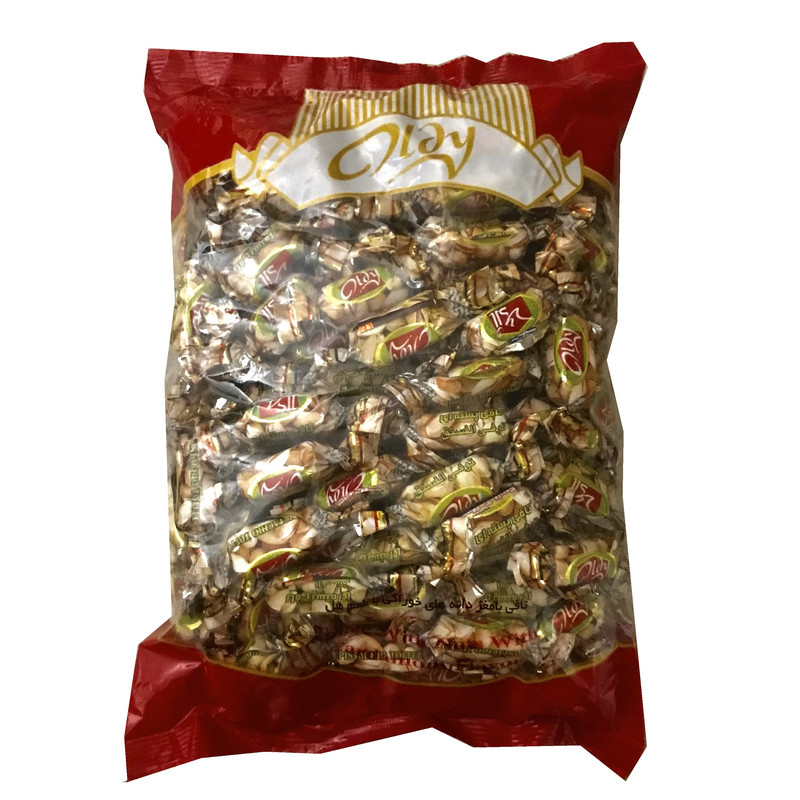 تافی با مغز های پسته فندوق بادام زمینی کنجد گردو بادام هل الدی - 1000 گرم