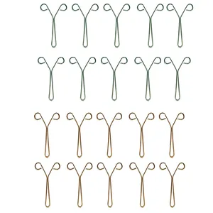 گیره روسری زنانه مدل یو سرپیچ بسته 20 عددی