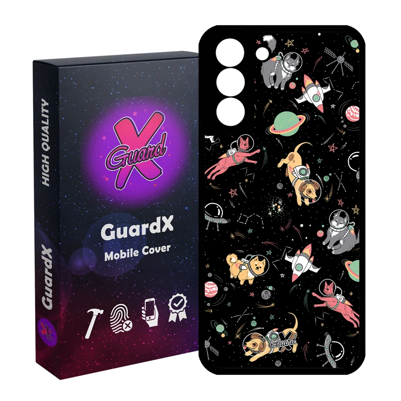 کاور گارد ایکس طرح Pet مدل Glass10157 مناسب برای گوشی موبایل سامسونگ Galaxy S21 FE