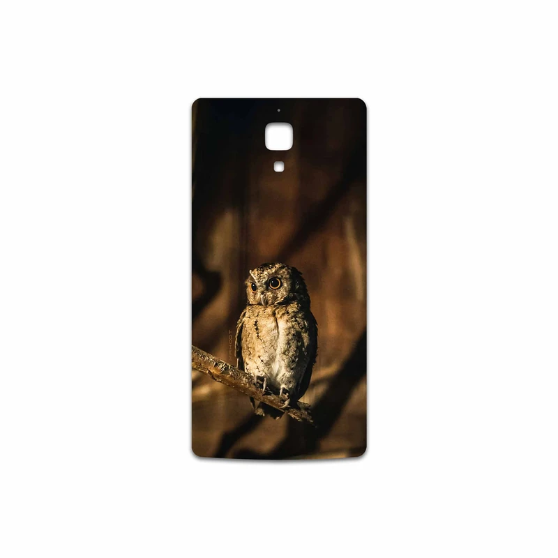 برچسب پوششی ماهوت مدل Owl مناسب برای گوشی موبایل شیائومی Mi 4