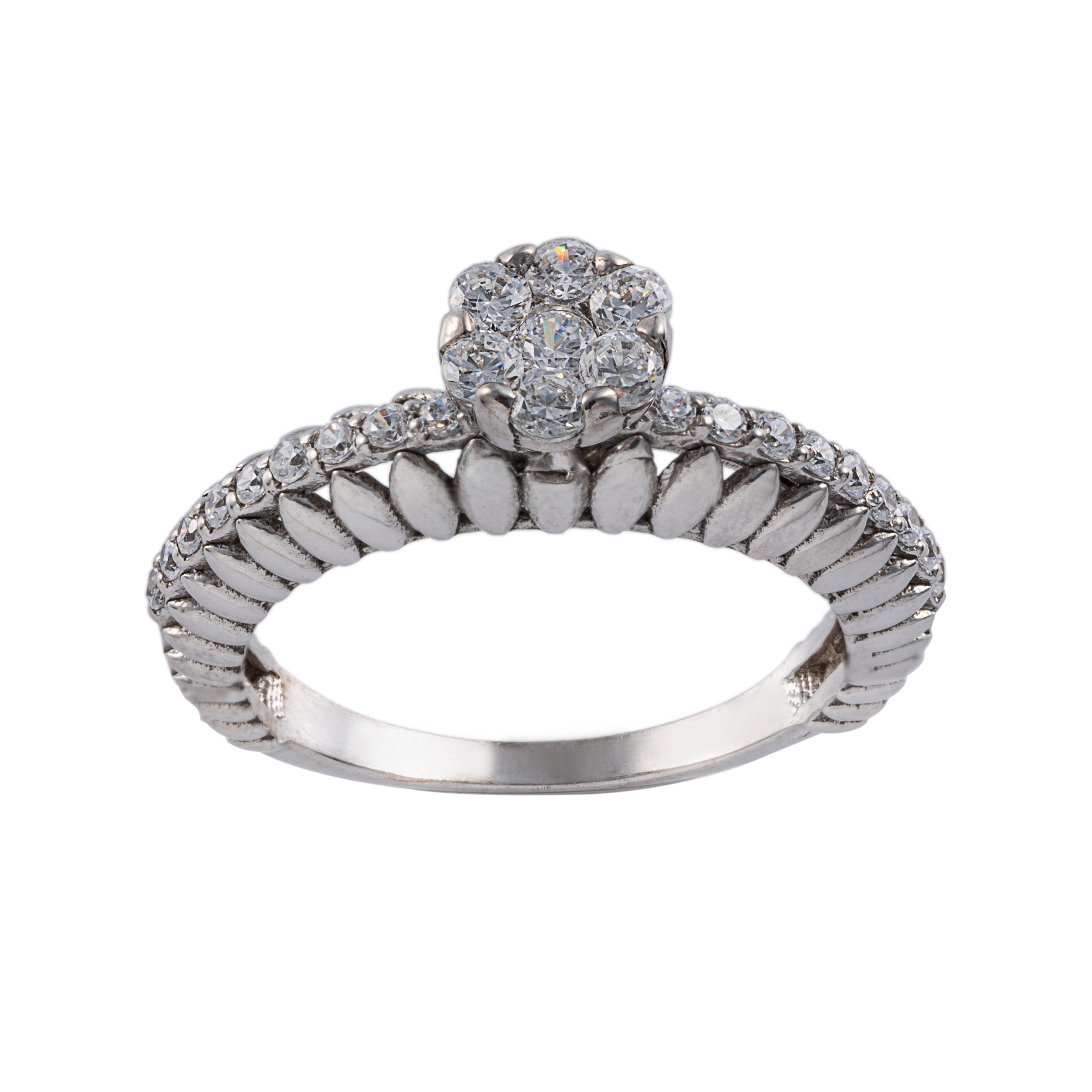 انگشتر نقره زنانه جواهری سون مدل 2014