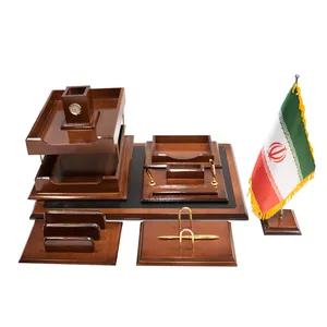  ست لوازم اداری رومیزی کد 185 مجموعه 9 عددی