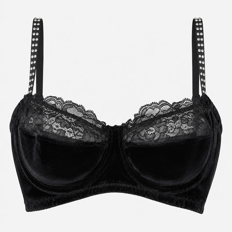 سوتین برالت (Bralette) با بند ساده زنانه ال سی وایکیکی مدل شاینی دانتل