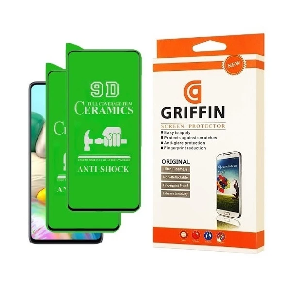 محافظ صفحه نمایش گریفین مدل CR مناسب برای گوشی موبایل سامسونگ Galaxy A20s بسته 2عددی