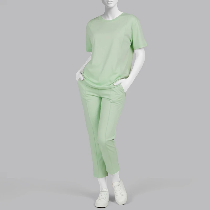 ست تی شرت آستین کوتاه و شلوار زنانه مادر مدل Avina