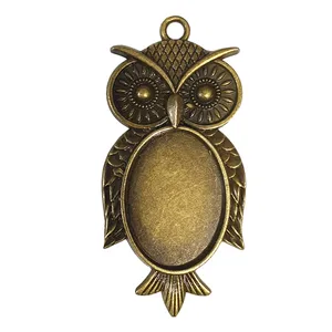 آویز گردنبند مدل جغد کد AG 533