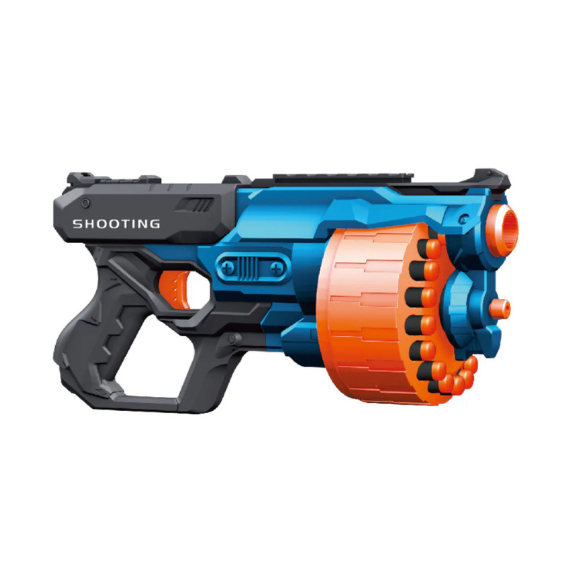 تفنگ اسباب بازی توربو مدل اتک فورس 24تیر مناسب برای تمام سنین