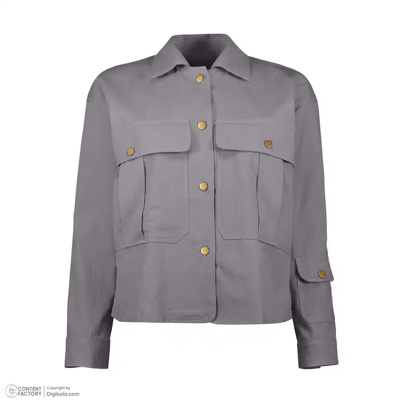 کت زنانه نیو نیل مدل a50204 رنگ طوسی