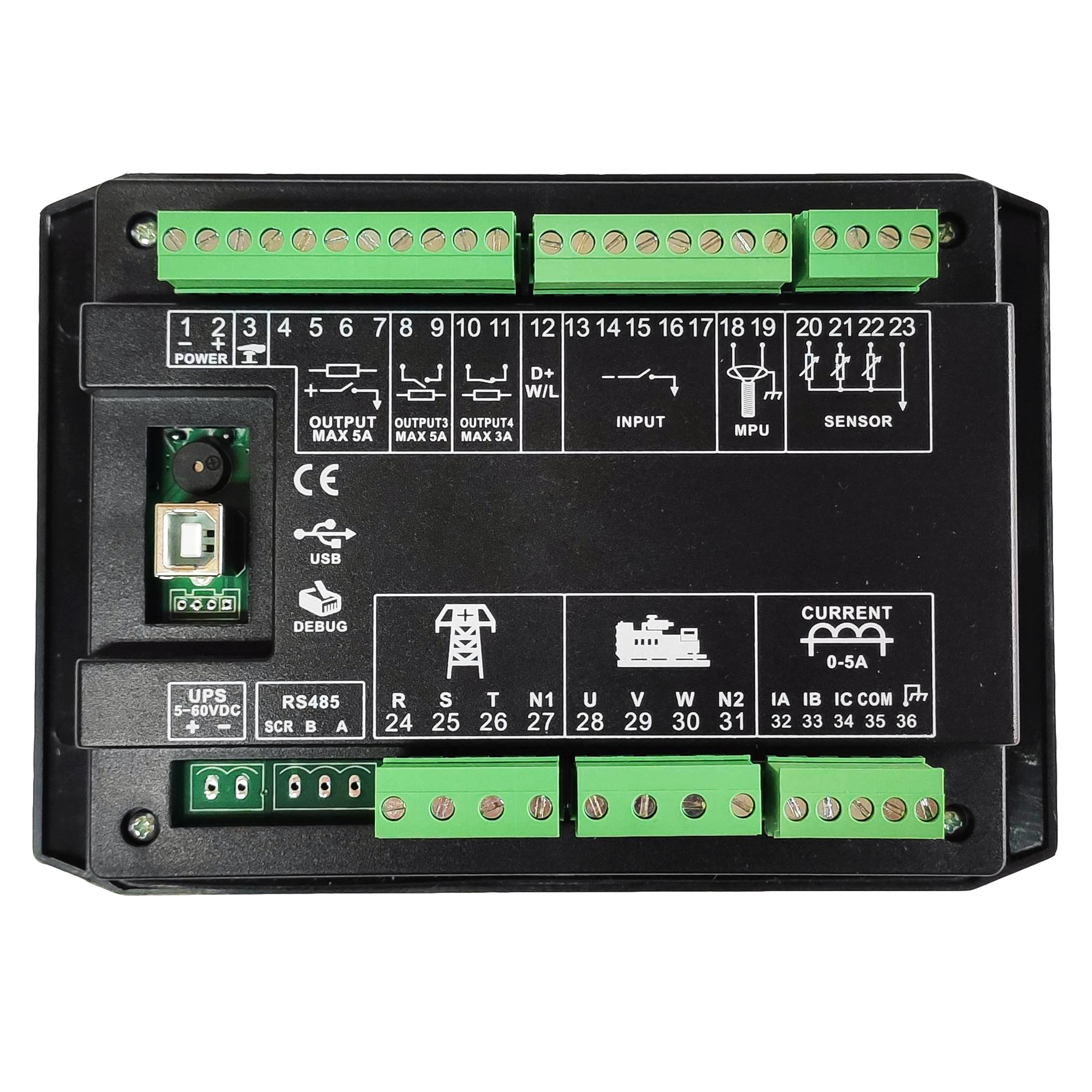 برد کنترل دیزل ژنراتور می بای مدل 42D برد کنترل دیزل ژنراتور می بای مدل 42D