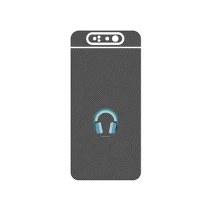 MAHOOT Minimal Headphone Icon Cover Sticker for Samsung Galaxy A80