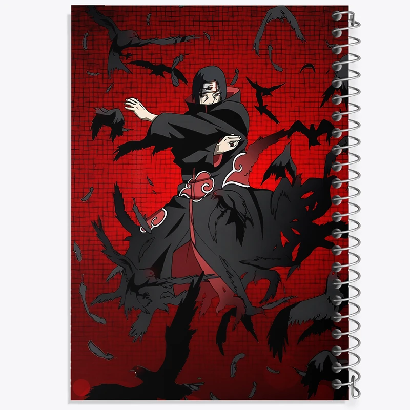 دفتر نقاشی 50 برگ خندالو طرح انیمه ناروتو (Naruto) کد F5583