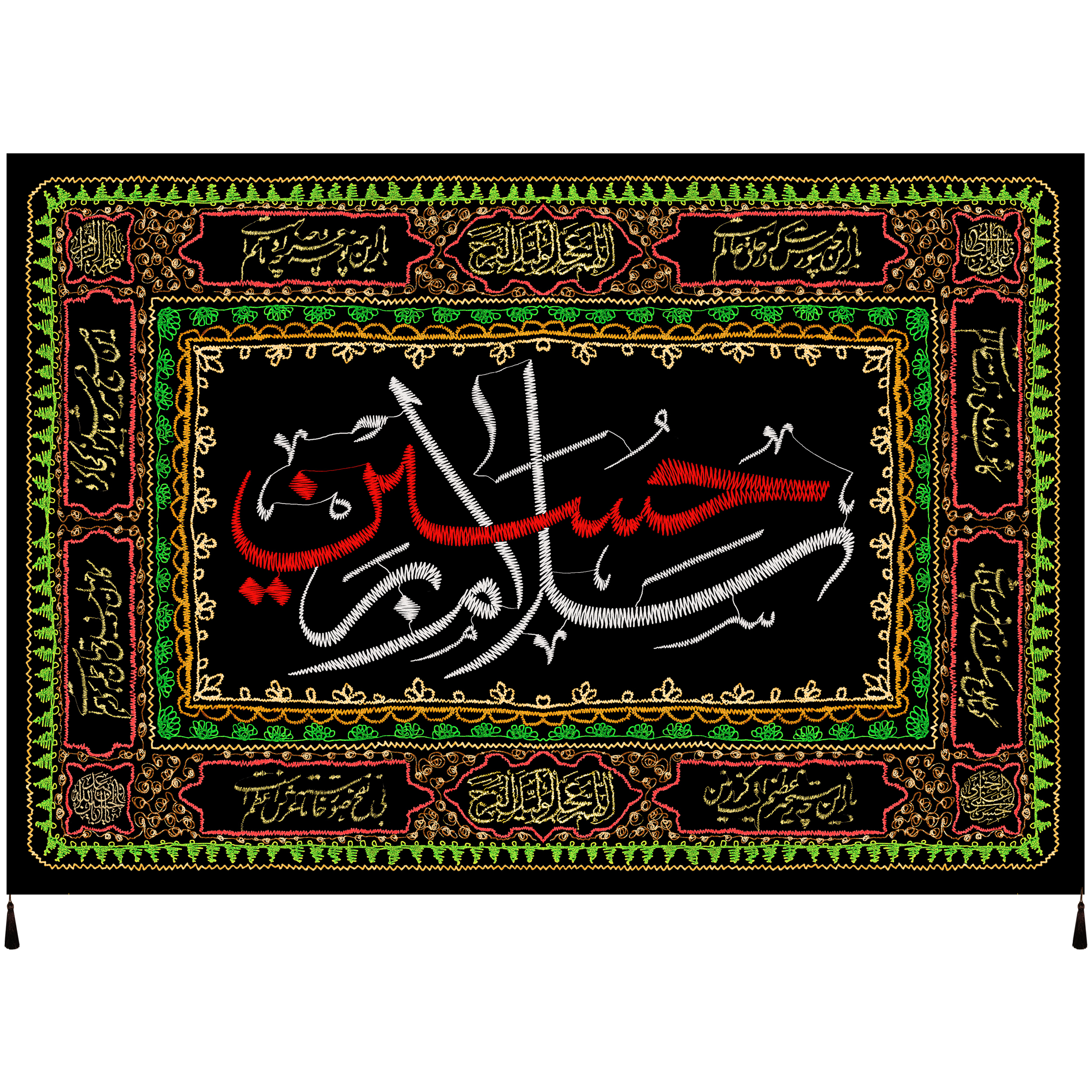 خرید پرچم طرح امام حسین علیه السلام کد ۱۱۱۰