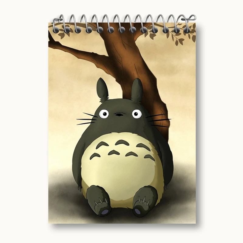 دفتر یادداشت 50 برگ خندالو مدل انیمه توتورو Totoro کد 12824