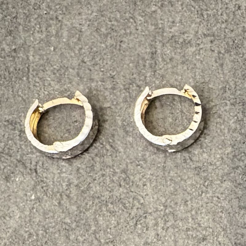 گوشواره طلا 18 عیار زنانه دوست خوب مدل dk596 - 6