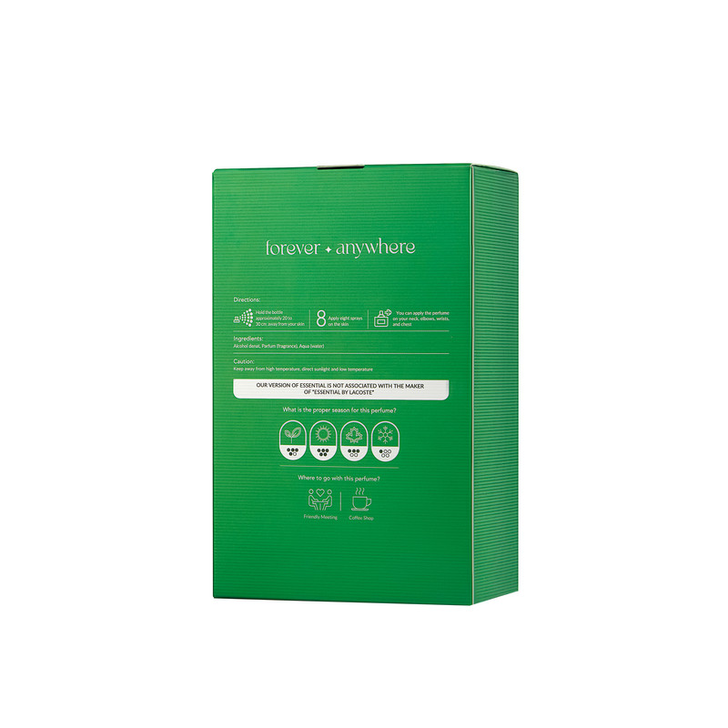 عطر جیبی مردانه النترا تاینی مدل Lacoste Essentional حجم 30 میلی لیتر
