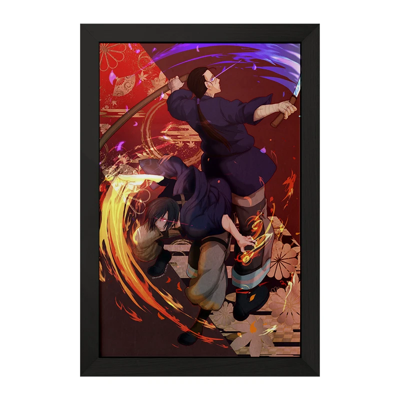 تابلو خندالو مدل بنیمارو انیمه نیروی آتش کد 32237